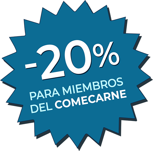 -20% de descuento para miembros de la COMECARNE